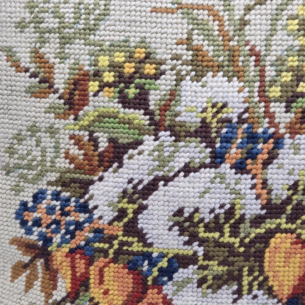 N/A vintage needlepoint